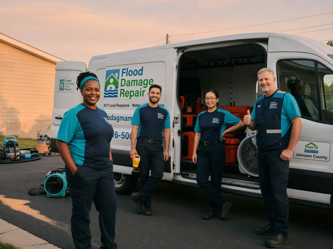 Water Damage Restoration company in Evansville, WI